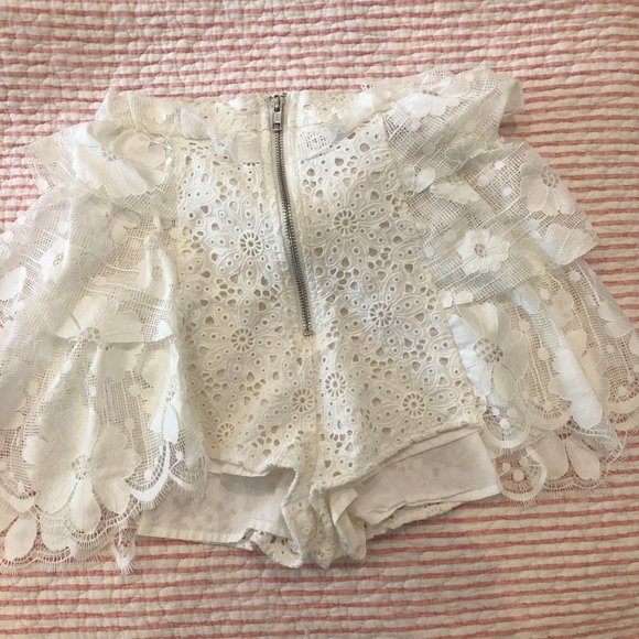 For Love And Lemons Las Palmas Shorts XS - Picture 4 of 5